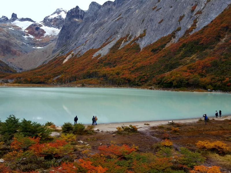 Trekking a Laguna Esmeralda